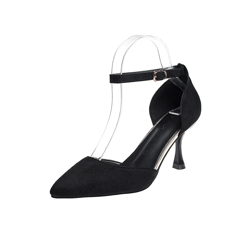 Женские босоножки на платформе 2019 сандалии высоком каблуке с пряжкой женская