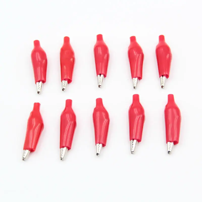 Кабель с зажимом типа Аллигатор 0 шт. красный черный провод батарея зажимы