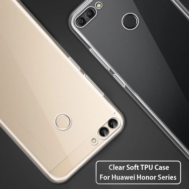 Прозрачный мягкий чехол для Huawei Honor 7A из ТПУ с диагональю 5 45 дюйма 7C DUA-L22 7