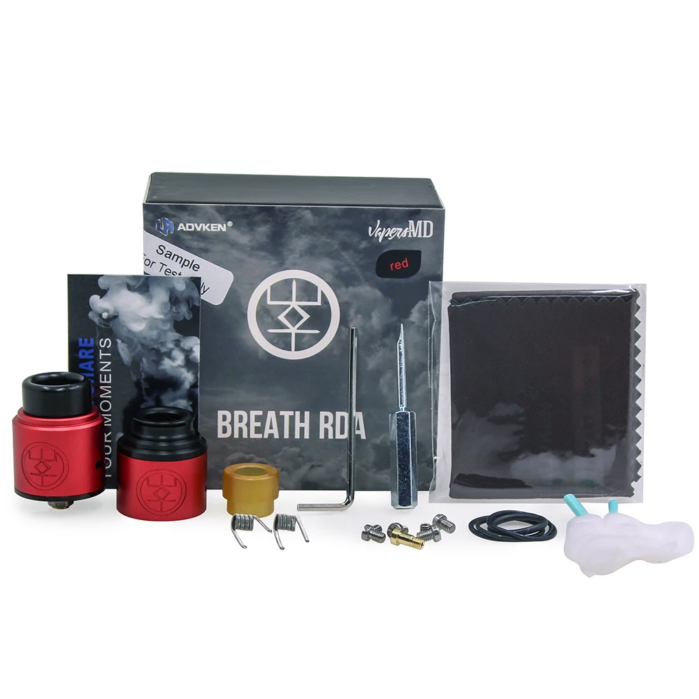 Оригинальный Advken дыхательный RDA бак 24 мм Восстановленный капельный