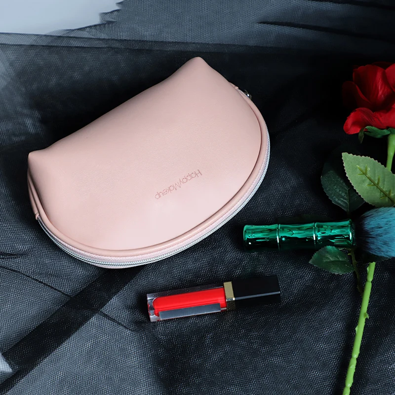 Женская сумка для макияжа ручка кисточки однотонная дорожная косметичка | Багаж