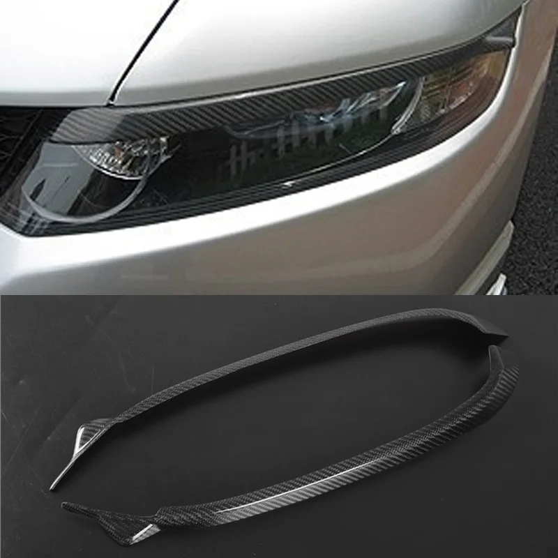 Накладка на фару из углеродного волокна наклейка веко для бровей Honda Odyssey 2003