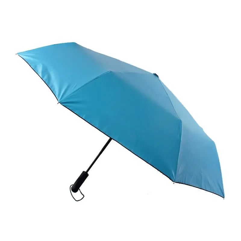 Полностью автоматический зонт три складных мужских и женских зонта мини зонтик