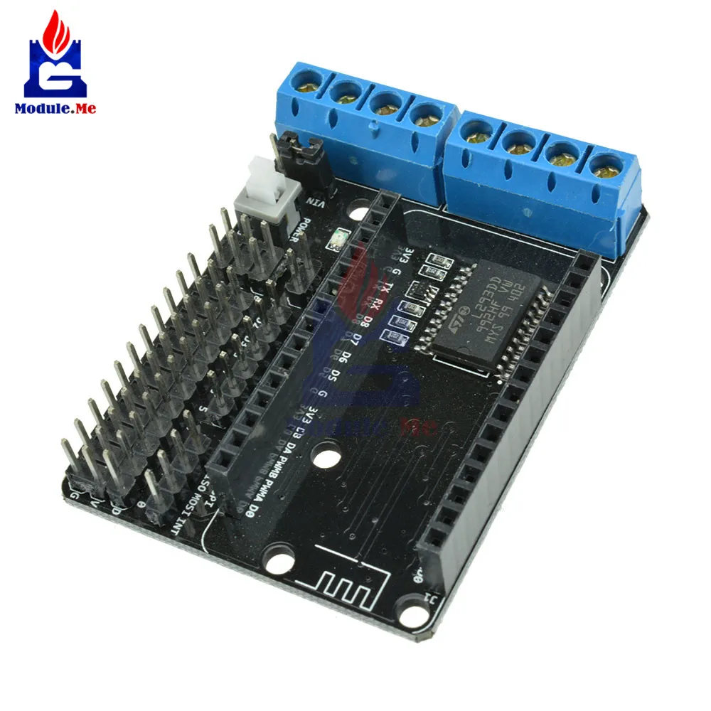 NodeMCU V2 Development Kit NodeMCU+ моторный щит ESP12E wifi ESP8266 ESP-12E DIY RC игрушка на дистанционном управлении IoT умная машина ESP12E