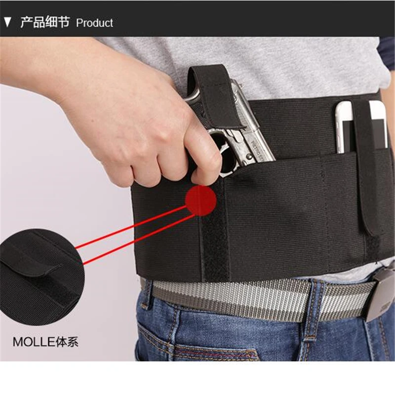 Тактическая повязка на подмышку Пистолетная кобура универсальная талию для