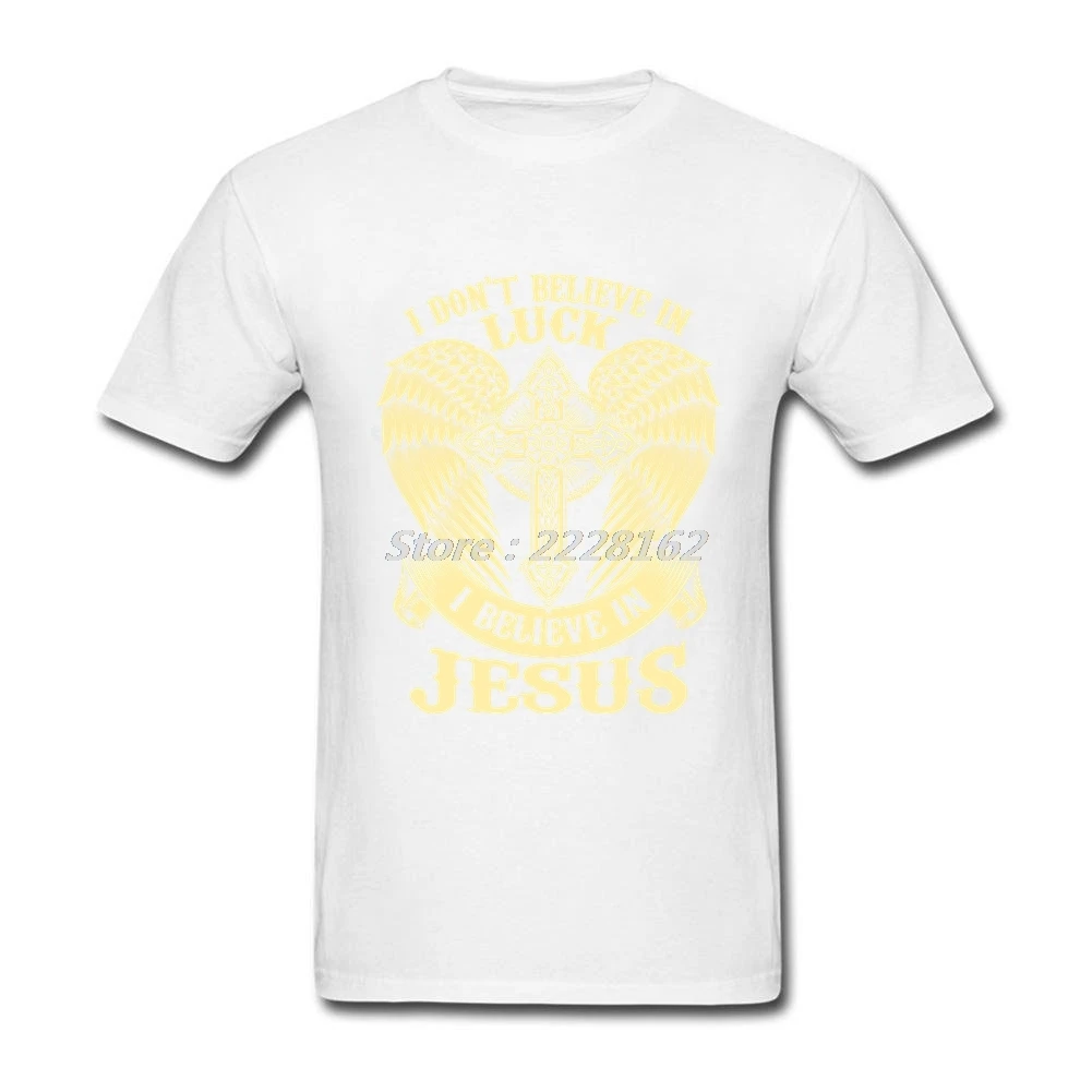 Мужская компания Футболка Интернет-магазин I Believe in Jesus футболка с Иисусом мужские