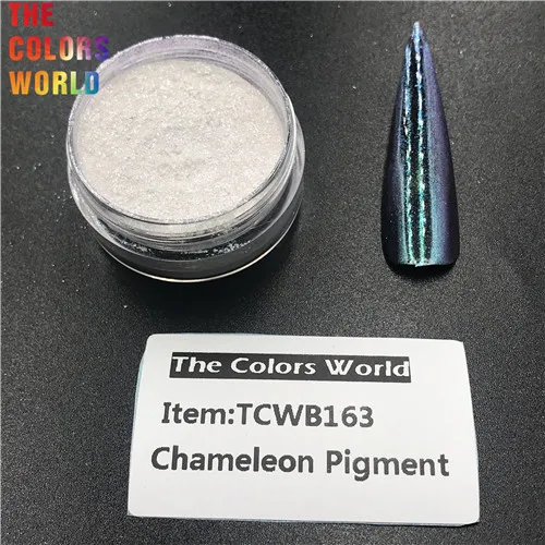 TCWB163 50g TCT-324 пудра Хамелеон Chrome Magic Порошковые блестки для ногтей художественное оформление ногтей тени Aurola блеск хны макияж фестиваль - Цвет: TCWB163 50g