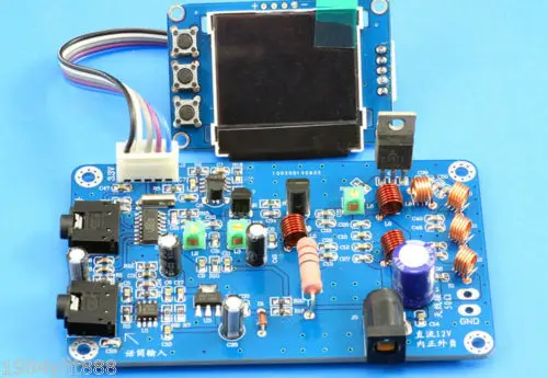 12V DIY kit цифровой светодиодный радиоприемник 7W PLL стерео FM передатчик 76M-108 МГц |
