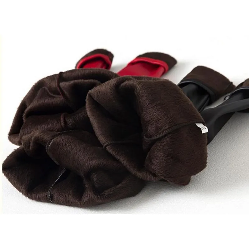 Новые Детские Зимние теплые штаны из искусственной кожи для девочек