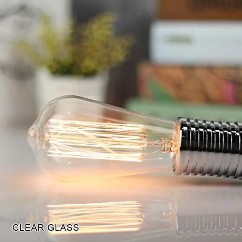 ST64 старинные лампы накаливания эдиссона D64 * L140mm Edison лампочка для светильников 110