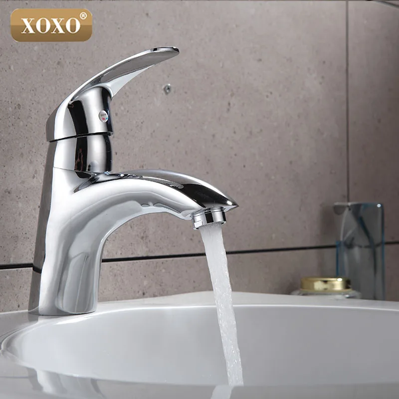 Смеситель XOXO для холодной и горячей воды кран раковины латунный корпус смеситель