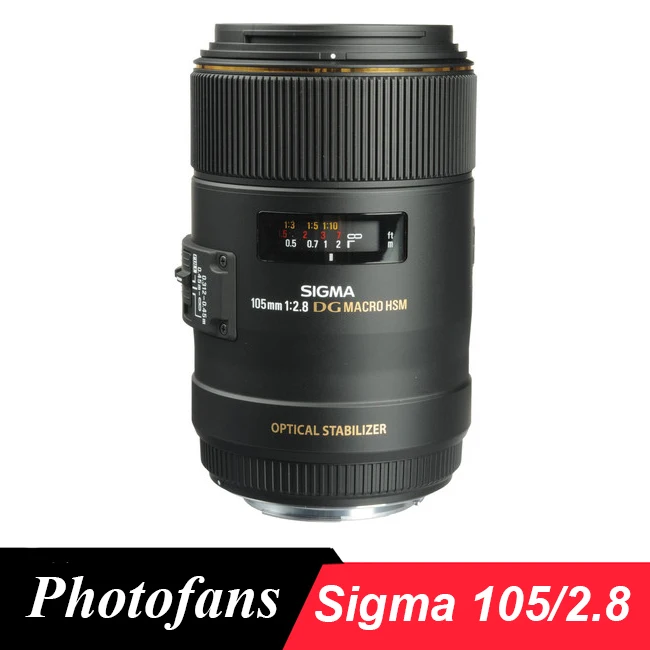 Объектив Sigma 105mm f/2.8 EX DG OS HSM Macro | Электроника