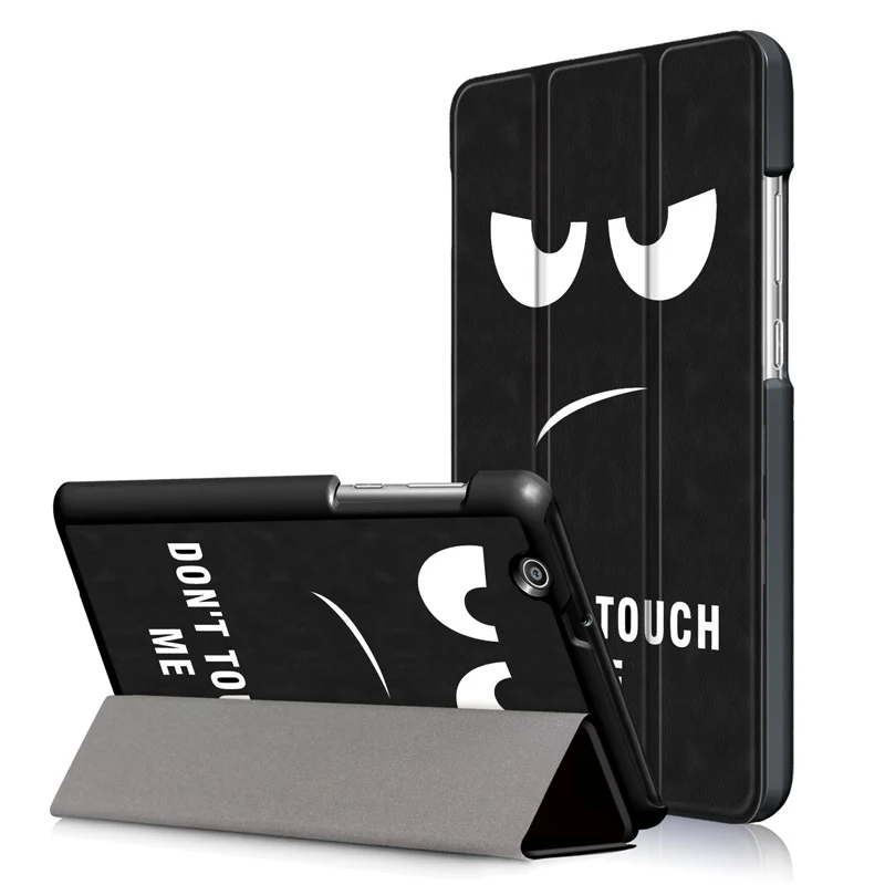 DY Тонкий магнитный складной чехол для huawei MediaPad T3 7,0 BG2-U01 Funda чехол для huawei MediaPad T3 7 3g версия Чехол+ пленка - Цвет: DY