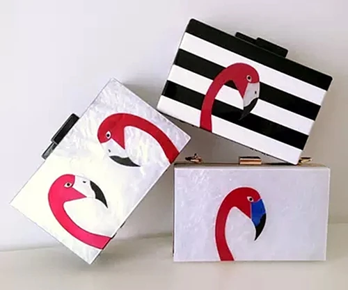 2016 Лидер продаж модные вечерние сумки очаровательные фламинго классический