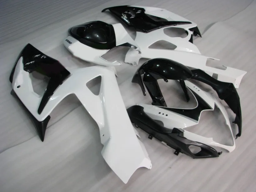 Комплект обтекателей под давлением для GSXR1000 05 06 GSXR 1000 K5 2005 2006 белый и черный