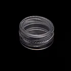 Пустая баночка для косметики, 50 шт., многоразовые флаконы для теней, косметики, крема для лица, бальзама для губ, контейнер 2020, прозрачное Новое прозрачное стекло