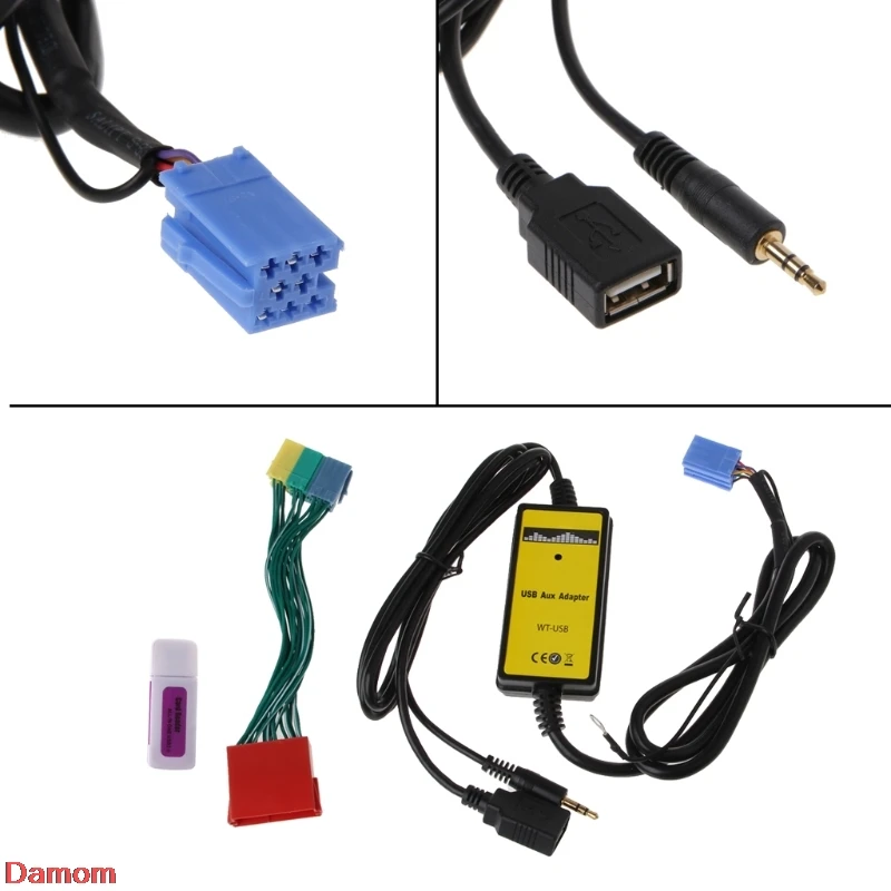 Автомобильный MP3-плеер Радио Интерфейс CD чейнджер USB SD AUX для Audi A2 A4 A6 S6 A8 S8