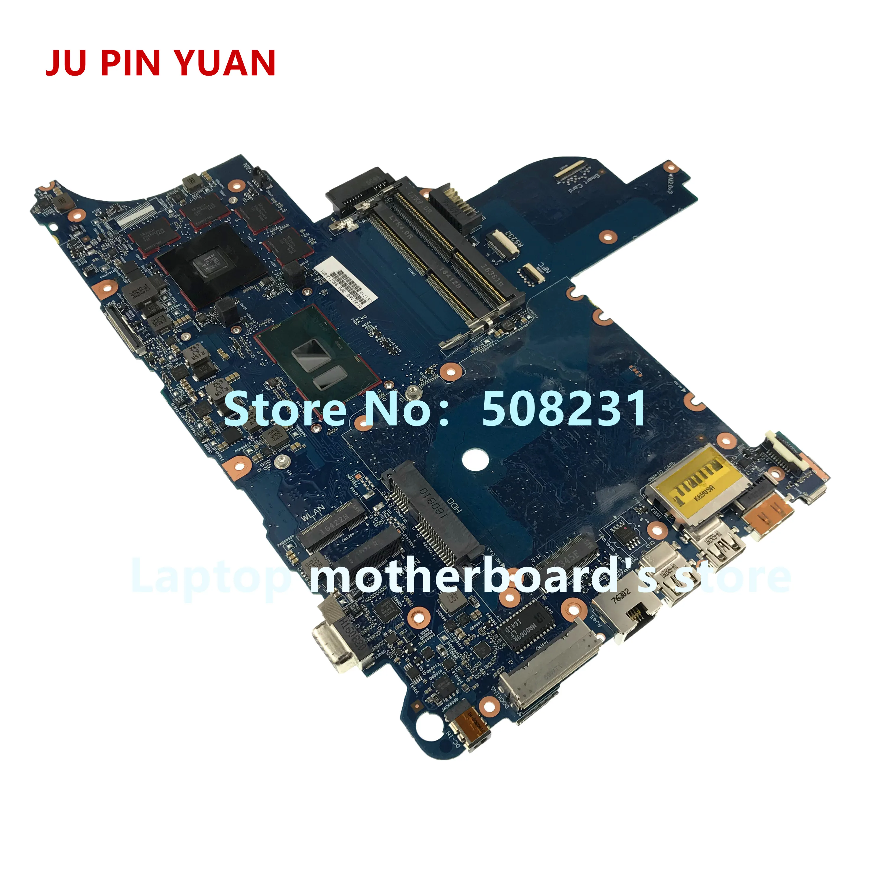 JU PIN Юань 601-903241 448.08J04.0011 для hp Pavilion x360 Кабриолет 13-u Материнская плата ноутбука PentN3710 полностью протестирована