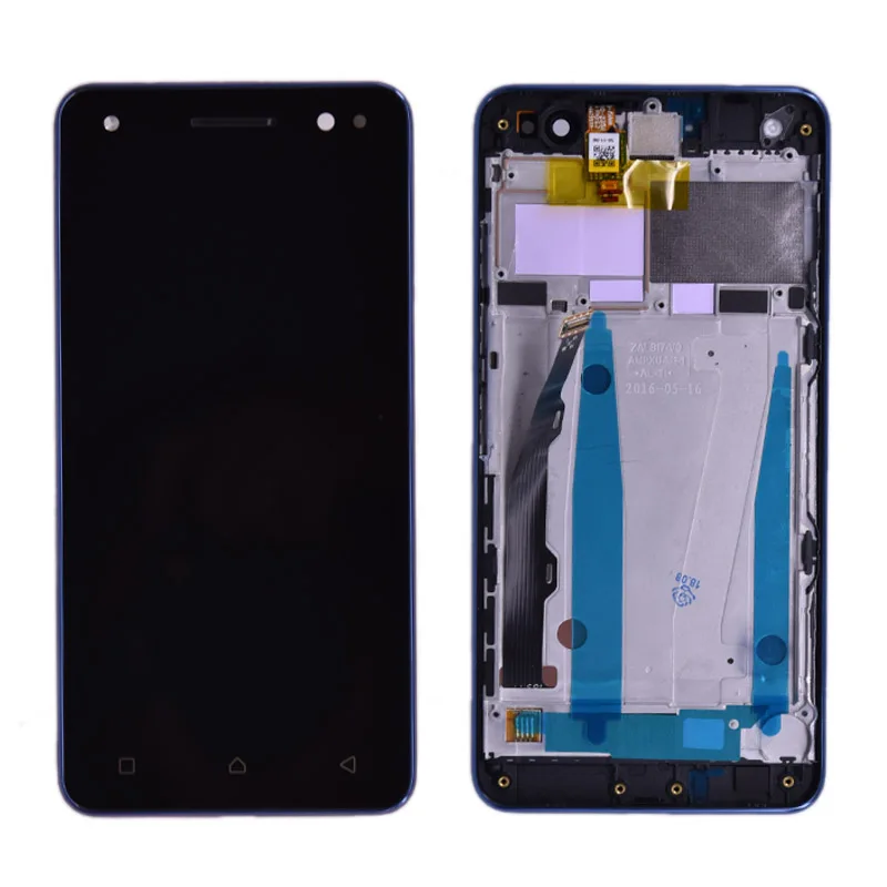 Синий 5,0 ''1920x1080 ips дисплей для lenovo Vibe S1 LITE ЖК-дисплей сенсорный экран S1LA40 дигитайзер Запасные части - Цвет: Синий