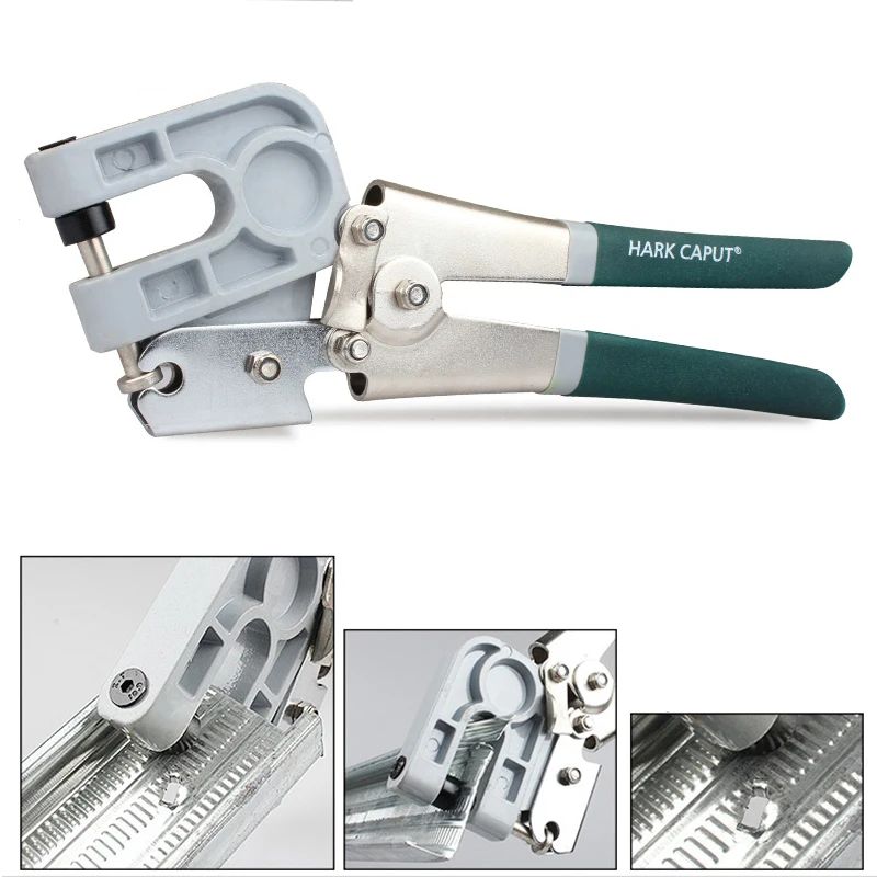 Клещи с зажимом для киля кусачки установки на потолок и решетку заклепочные