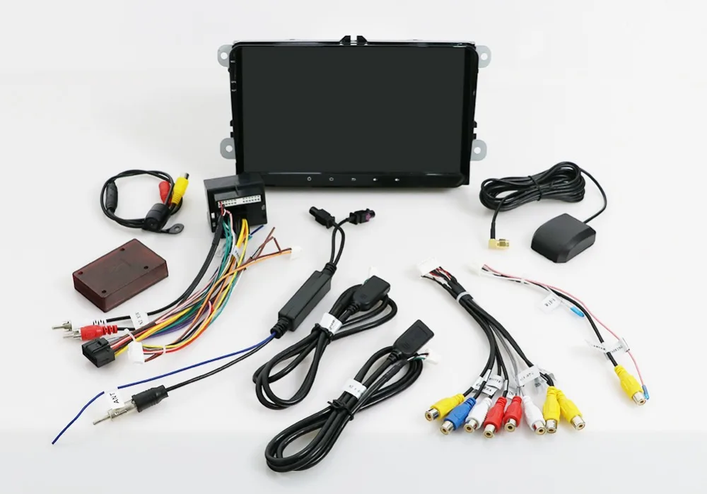 Автомагнитола Bosion с GPS навигацией 9 &quot Android 10 2 Din для Volkswagen GOLF 4 5 6 POLO PASSAT TIGUAN Wi Fi