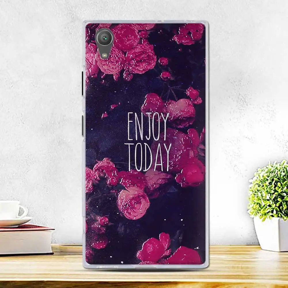 Чехол для sony Xperia XA1 Plus, мягкий силиконовый чехол с цветочным рисунком для sony Xperia XA1 Plus, чехол для sony XA 1 Plus, чехол