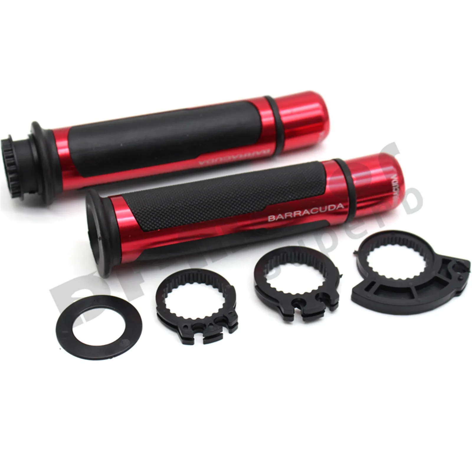 NO BOX red 7/" 22 мм Аксессуары для мотоциклов рукоятка ручки руля для Honda CBR 250R 400RR 500R 600 600F 600RR F2 F3 F4 F4I 1000RR мото - Цвет: NO BOX red
