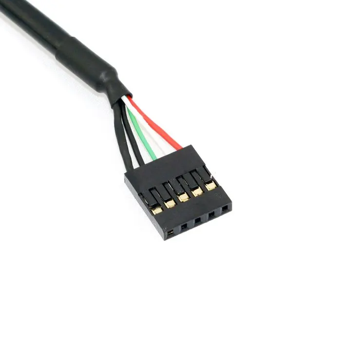 USB 2 0 B Male 90 градусов прямоугольный тип на шаг 54 мм 5pin кабель корпуса 1 3 м U2 319 RI 1.3M|usb