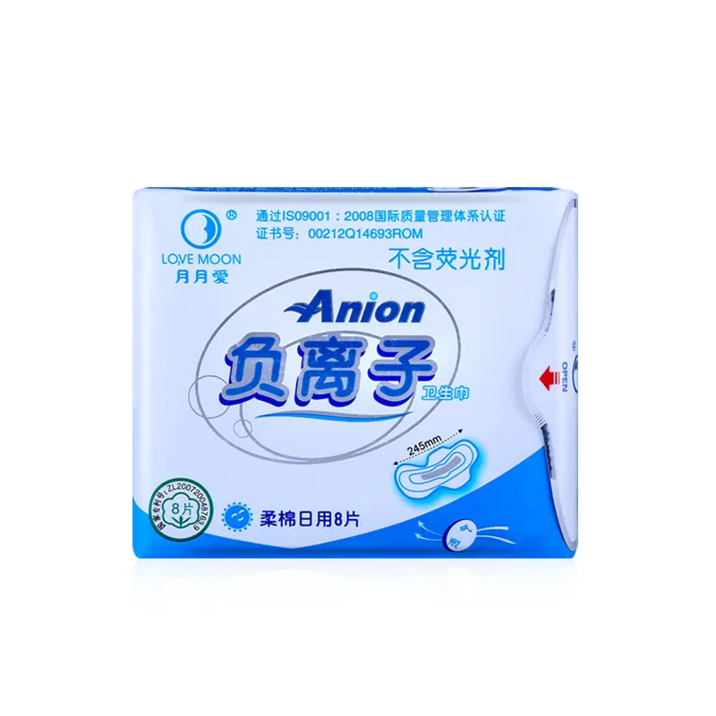 Гигиенические салфетки WinIon Anion дневное использование гигиенические Winalite Lovemoon