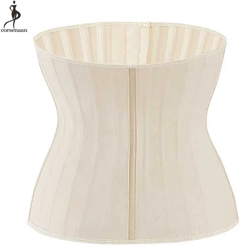 Корсет из латекса корсеты под грудь спираль сталь кость талия для похудения Cincher