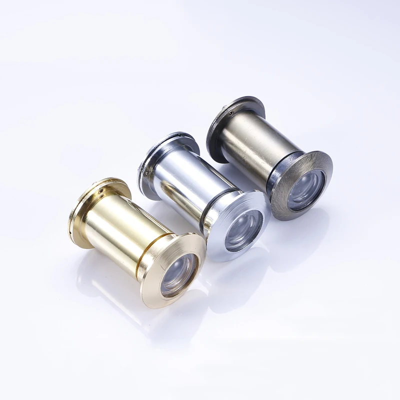 Новейший дверной глазок из цинкового сплава с крышкой для домашней безопасности