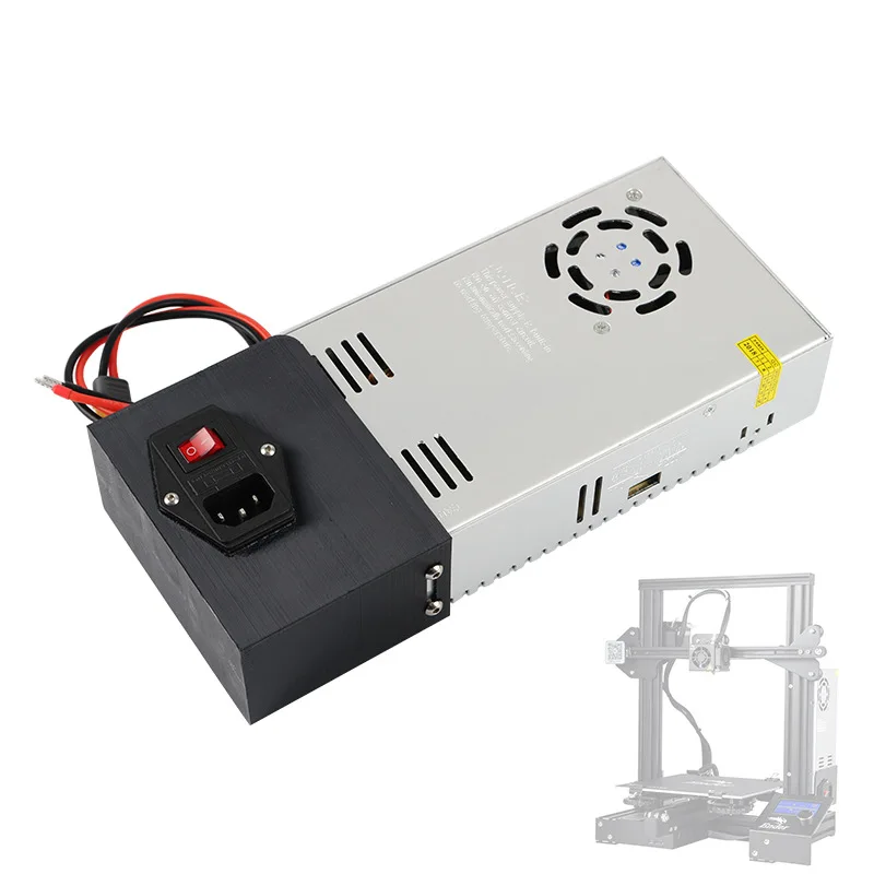Эндер 3 AC110/220 V DC24V 15A Средняя мощность питания алюминиевый выключатель для Creality 3D