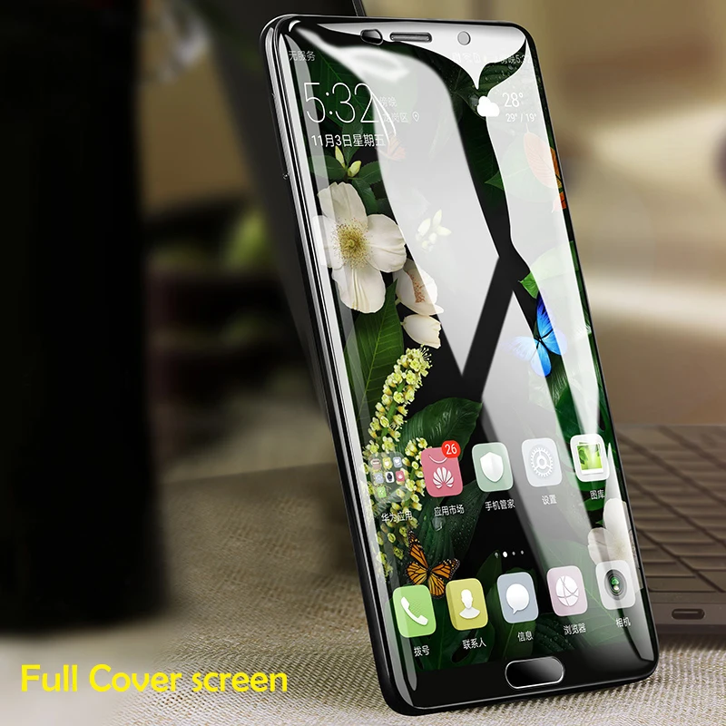 CHYI 3D изогнутая пленка для huawei mate 9, защитная пленка для экрана mate 9 Pro, Передняя Задняя панель, полное покрытие экрана с инструментами, не закаленное стекло