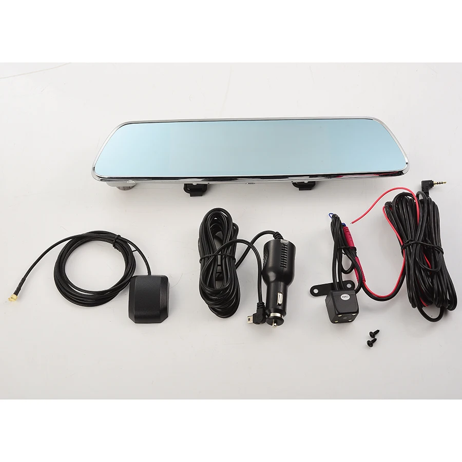 7 дюймов Bluetooth WiFi Android 3g автомобиль с сим картой gps навигации Full HD 1080 P двойной