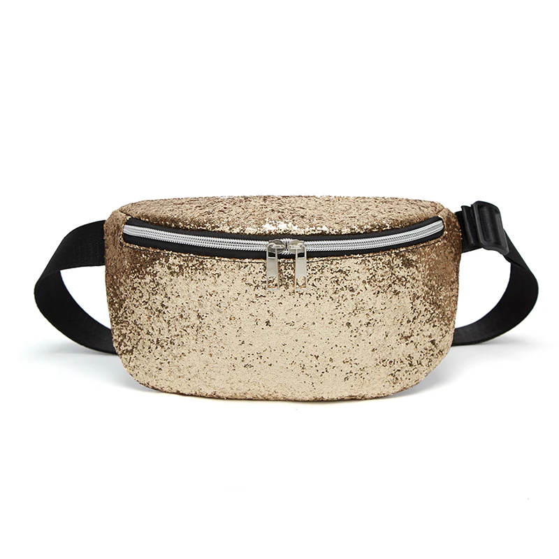 Новинка 2019 модные блестящие поясные сумки для женщин дорожная поясная сумка