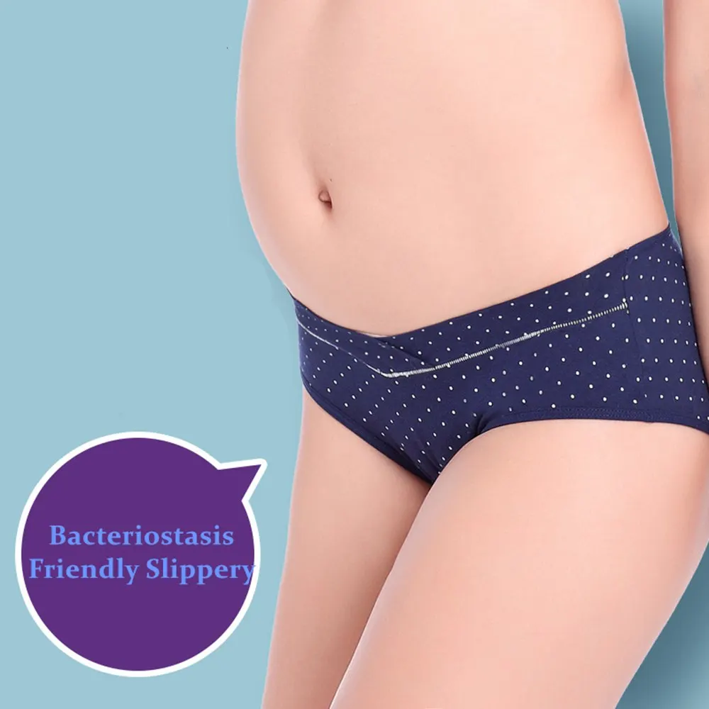 Трусики для беременных из органического хлопка с низкой талией |