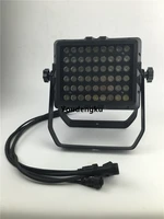 4 pieces led wall outdoor building lights led city color dmx 54x3w rgbw led wall washer for bridge decoration