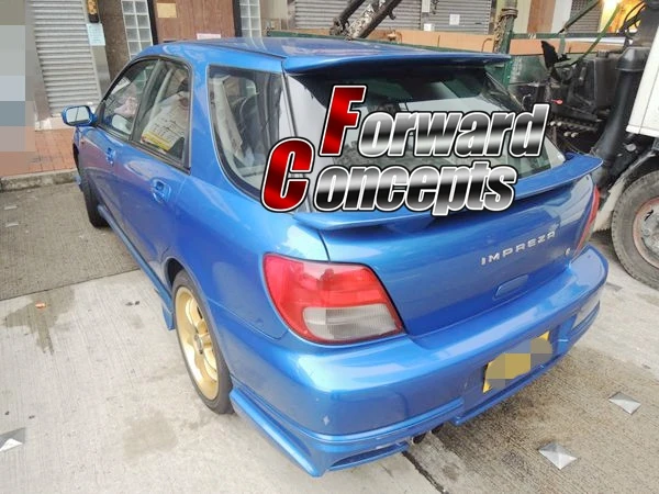 Для 2002 2007 Impreza Wagon GG WRX STI задний крыльчатый спойлер крыши|spoiler sti|spoiler roofspoiler impreza |