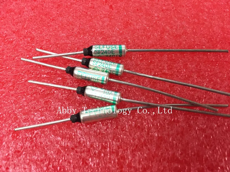 5 шт. SF240E SEFUSE Cutoffs NEC Термопредохранитель 240C 240 градусов 10A 250V Новый|thermal fuse 240c|nec thermal
