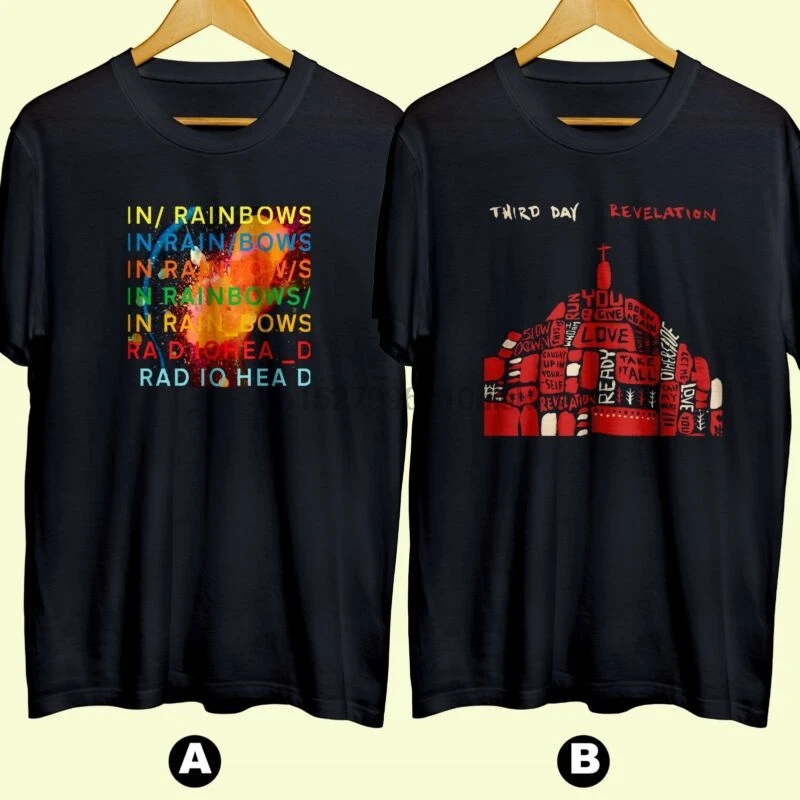 Футболка с английской рок группой Radiohead|Мужские футболки| |