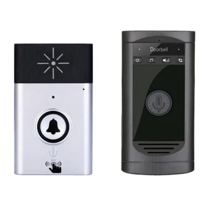 

New Arrival Digital Wireless Audio Doorbell,home security intercom system doorphone 2 colors 1transmitter+1receiver