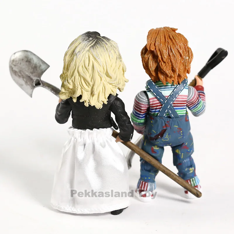 NECA Невеста Чаки конечная Чаки и Тиффани ПВХ фигурка Коллекционная модель игрушки