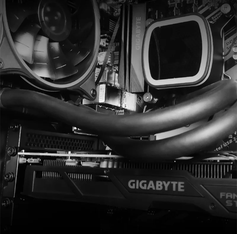 Чехол для ПК darkFlash Aigo с водяным охлаждением, вентилятор для компьютера, процессор T120/240, кулер для воды, интегрированный радиатор для водяного охлаждения Intel/AMD