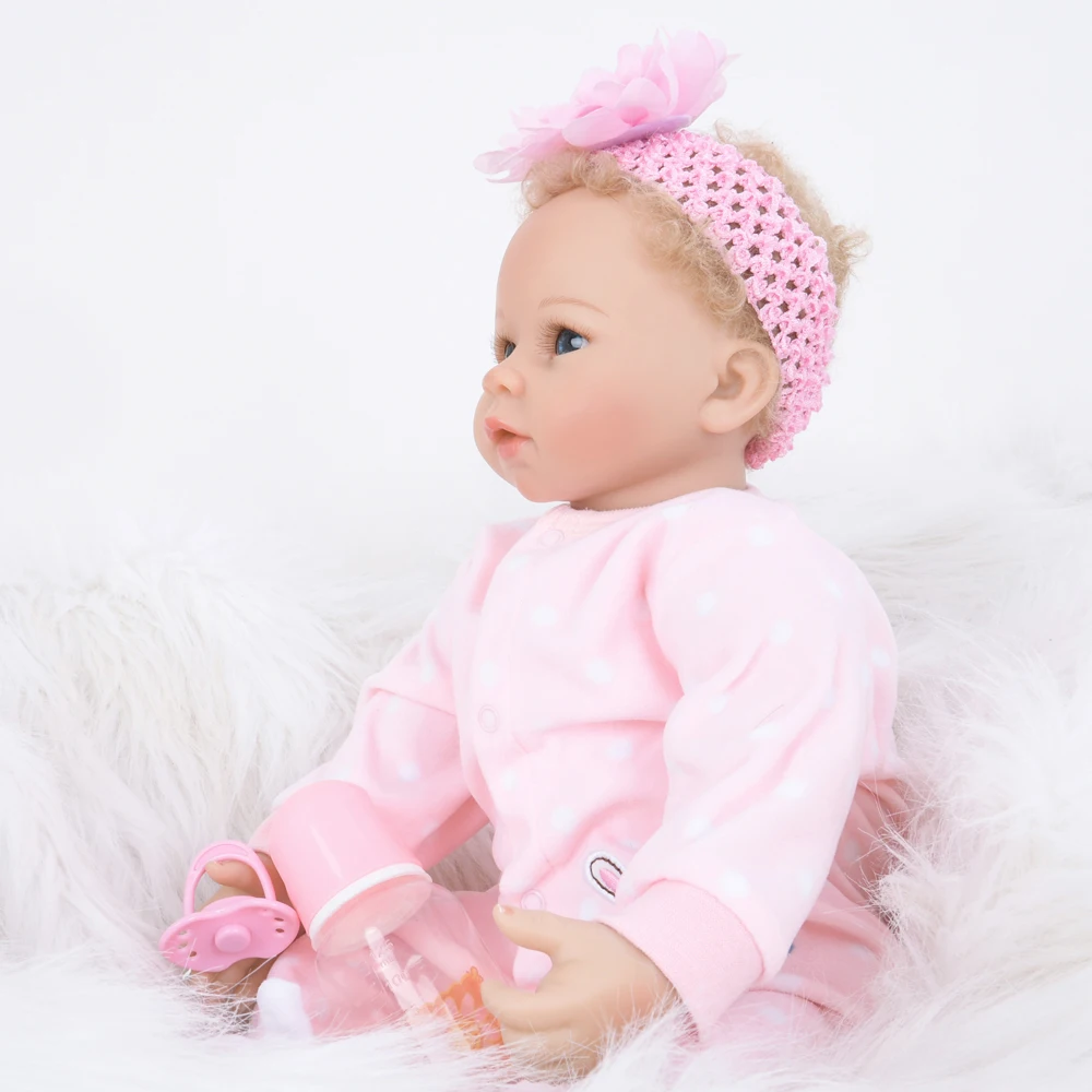 55 см Ткань тело возрожденная кукла игрушка реалистичные ручной работы живой