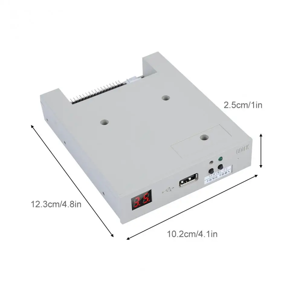 SFR1M2-FU 1,2 MB USB SSD флоппи-накопитель эмулятор Встроенная память Plug and Play Простая установка для плоских вязальных машин