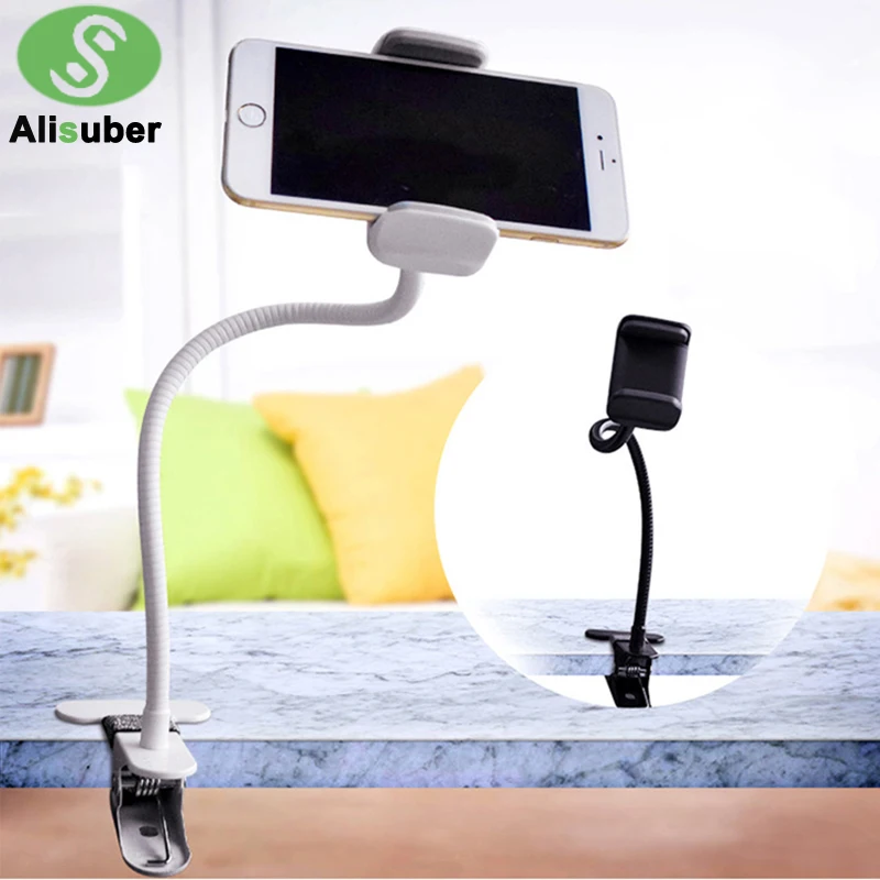 Alisuber Гибкий Длинный держатель для ленивых телефонов с металлическим держателем
