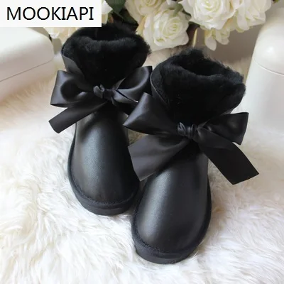 Китай новейшие Высоко качественные зимние ботинки в 2019 из натуральной овечьей