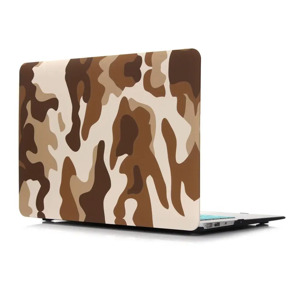 Brown Тонкий жесткий ПВХ чехол для Macbook Pro 13 15 A1278 A1286 Мрамор Радуга матовый чехол для ноутбука Macbook Pro 13 15 компакт-дисков Встроенная память ноутбука кожного покрова - Цвет: Brown