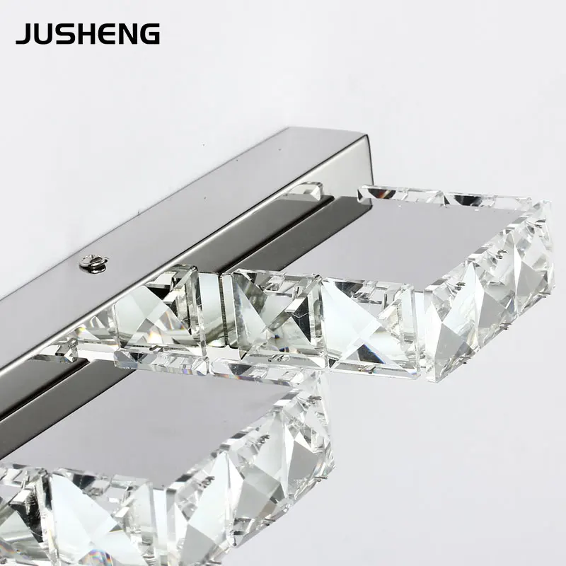 Мини Хрустальный настенный светильник для ванной комнаты 3 Вт Светодиодный