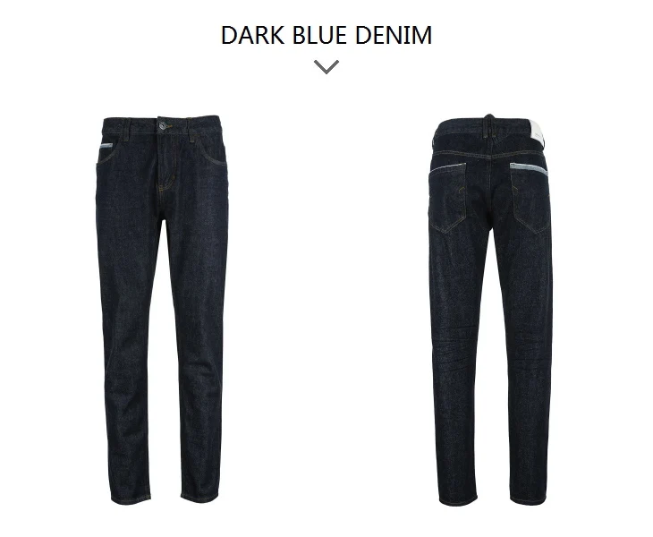 SELECTED new men's cotton lad mid waist casual cone jeans C|418332511